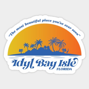 Idyl Bay Isle Sticker